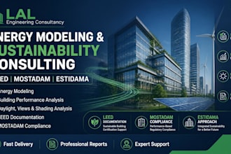 provide leed mostadam estidama consulting services