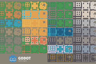 create godot 4 pixel art sprites for animationplayer, tileset and tilemaplayer
