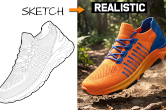 transform your sketch to ai realistic visualization