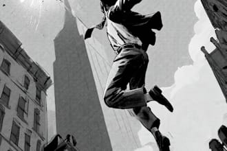 draw dynamic action comic art and scifi illustrations