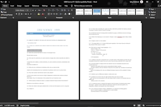 proof read your work, edit mistakes, and fix formatting