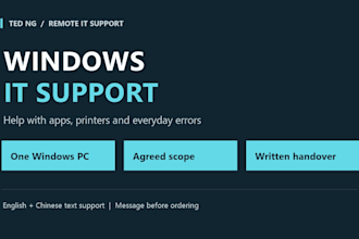 troubleshoot windows errors and software issues remotely