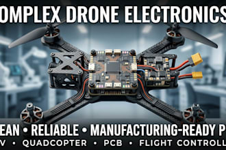 design drone electronics uav hardware and quadcopter pcb systems
