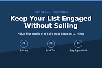 write nuture email for your seo audits report