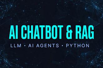 build an ai chatbot rag system or ai agent using python