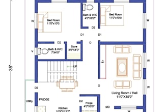redraw autocad, draw 2d autocad small plans