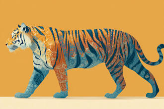 draw realistic animal illustration in watercolor