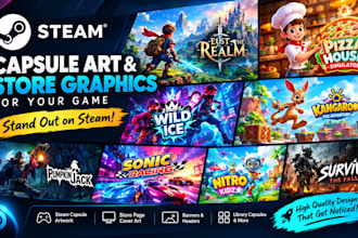 steam capsule steam image, steam page cover art steam store steam capsule artist