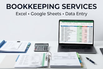 do accurate bookkeeping and organize your data in excel
