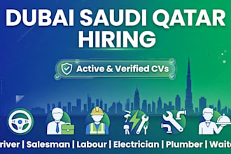 provide best recruitment service for dubai, saudi, qatar