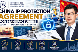 draft china intellectual property protection agreement for manufacturers designs