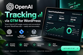 setup openai chatgpt conversion tracking via GTM on wordpress
