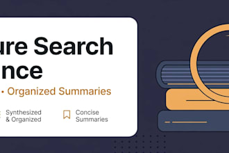 do academic literature search and research assistance