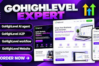 gohighlevel website design ghl automation gohighlevel landing page sales funnel