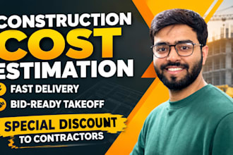 construction estimate, material take off, cost estimation