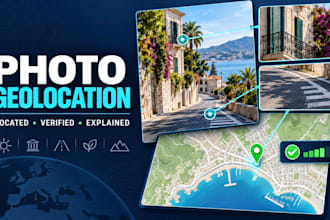 geolocate your photo and verify what it shows using osint
