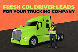provide fresh cdl truck driver leads from meta ads