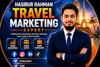 generate leads and bookings for your travel agency with social media marketing