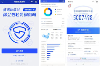 develop and optimize responsive mobile h5 and wechat miniprogram with UX tuning