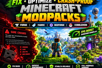 fix optimize crash proof your minecraft modpack forge fabric neoforge cobblemon