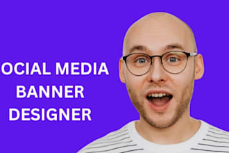 be your social media expert for banner design