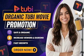 do organic tubi movie promotion, increase your tubi film viewers and ranking