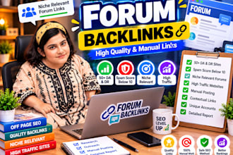 build relevant forum backlinks for your website