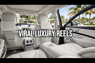 do luxury car watch and lifestyle reels editing
