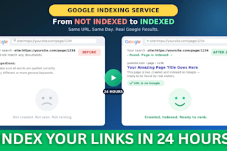 index your links on google within 24 hours
