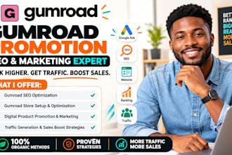 do gumroad SEO digital product marketing gumroad promotion and boost ebook sales