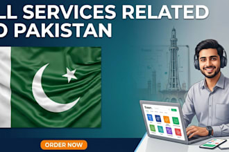 do any task related to pakistan for you