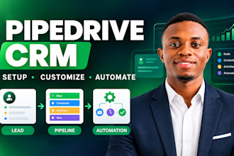 set up, customize and automate your pipedrive CRM