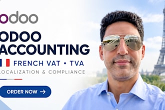 do odoo configuration, odoo accounting, modules french vat and fiscal workflows