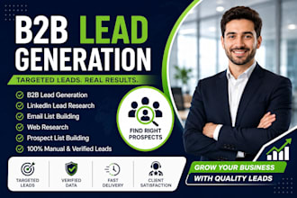b2b lead generation specialist