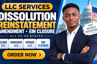 do llc dissolution, reinstatement, amendment, close ein and llc renewal wyoming