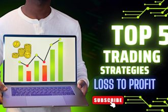 design viral crypto trading and business youtube thumbnails