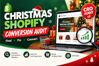 audit your shopify christmas store for higher conversions holiday sales