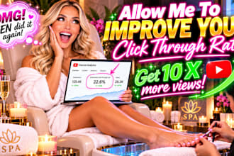 create a thumbnail that will increase views and CTR