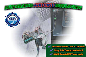 program automated arduino irrigation and plant watering system