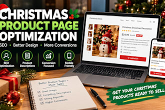 optimize christmas product pages for better sales and conversions