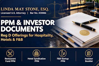 draft a premium investor booklet for hospitality funds