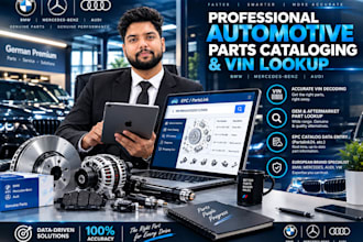 do automotive parts lookup and vin decoding