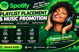 do spotify playlist pitching and music promotion