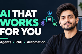 develop ai agents, llms and rag apps for your business