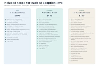 identify practical ai use cases and train your team