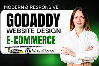 design godaddy website develop godaddy website godaddy website development