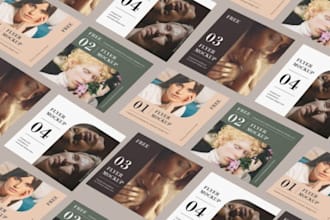 design marketing kit with flyers, social media, brochure, and business materials