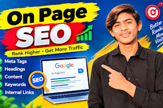 do complete on page and off page SEO for your website