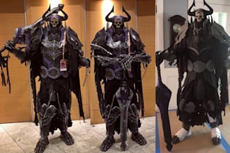 3d cosplay creation 3d wearable cosplay armor 3d helmet anime props 3d printing