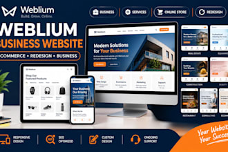 design weblium business ecommerce website redesign weblium website expert